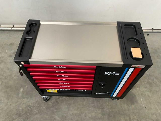 Kraftmüller km-7/7 kingsize edition gereedschapswagen 261 pcs - afbeelding 7 van  8
