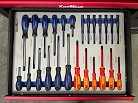 Kraftmüller km-7/7 kingsize edition gereedschapswagen 261 pcs - afbeelding 5 van  14