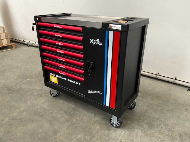 Kraftmüller km-7/7 kingsize edition gereedschapswagen 261 pcs - afbeelding 8 van  14