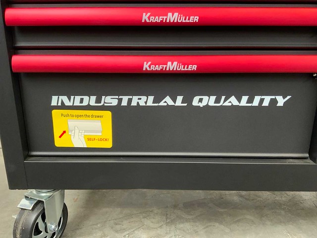 Kraftmüller km-7/7 kingsize edition gereedschapswagen 261 pcs - afbeelding 12 van  14