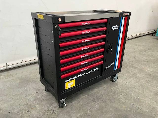 Kraftmüller km-7/7 kingsize edition gereedschapswagen 261 pcs - afbeelding 12 van  16