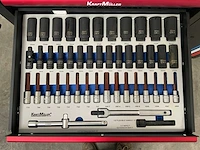 Kraftmüller km-7/7 kingsize edition gereedschapswagen 261 pcs - afbeelding 2 van  16