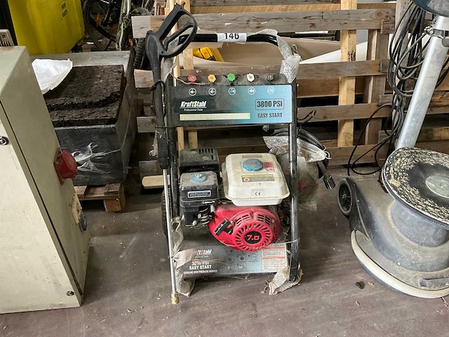 Kraftstahl 3800 psi hogedrukreiniger - afbeelding 1 van  7