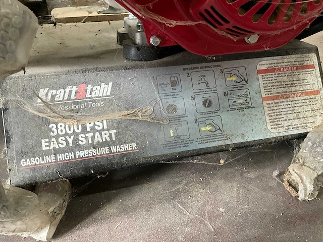 Kraftstahl 3800 psi hogedrukreiniger - afbeelding 7 van  7