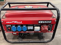 Kraftwelle kw6500 stroomgenerator 220v/380v - functioneel - afbeelding 1 van  1