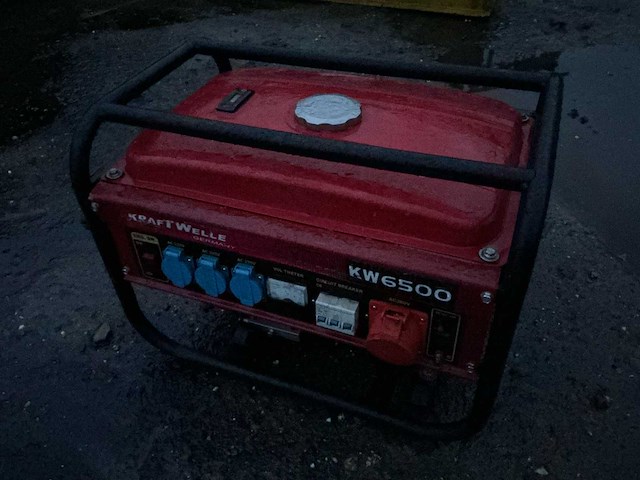 Kraftwelle kw6500 stroomgenerator - afbeelding 1 van  4