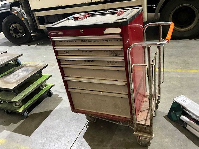 Kraftwerk 6-laden gereedschapswagen - afbeelding 1 van  10