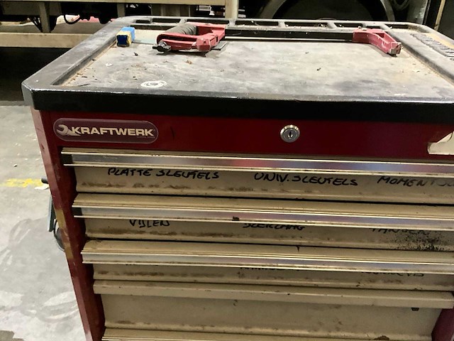 Kraftwerk 6-laden gereedschapswagen - afbeelding 3 van  10