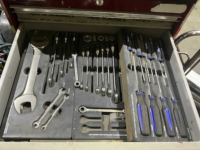 Kraftwerk 6-laden gereedschapswagen - afbeelding 7 van  10