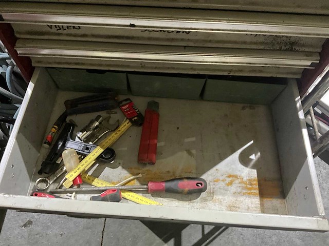 Kraftwerk 6-laden gereedschapswagen - afbeelding 9 van  10