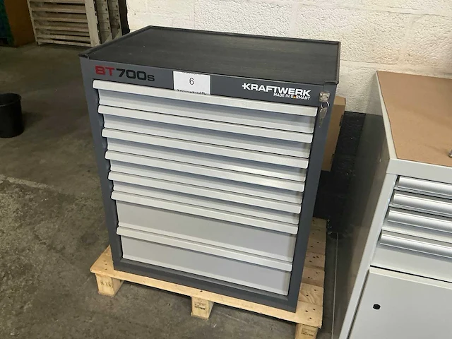Kraftwerk bt700s 7- laden materiaalkast - afbeelding 2 van  9