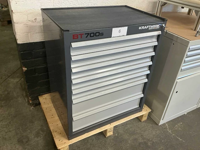 Kraftwerk bt700s 7- laden materiaalkast - afbeelding 3 van  9