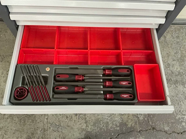 Kraftwerk bt700s 7-laden gereedschapswagen - afbeelding 10 van  10