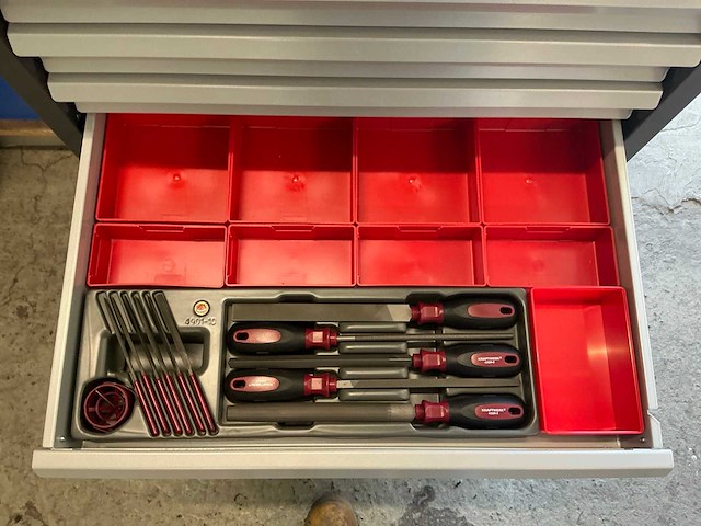 Kraftwerk bt700s gereedschapswagen - afbeelding 2 van  12