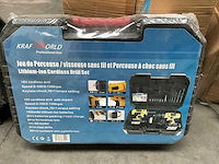 Kraftworld schroefboormachines + verlengkabelhaspel - afbeelding 2 van  4