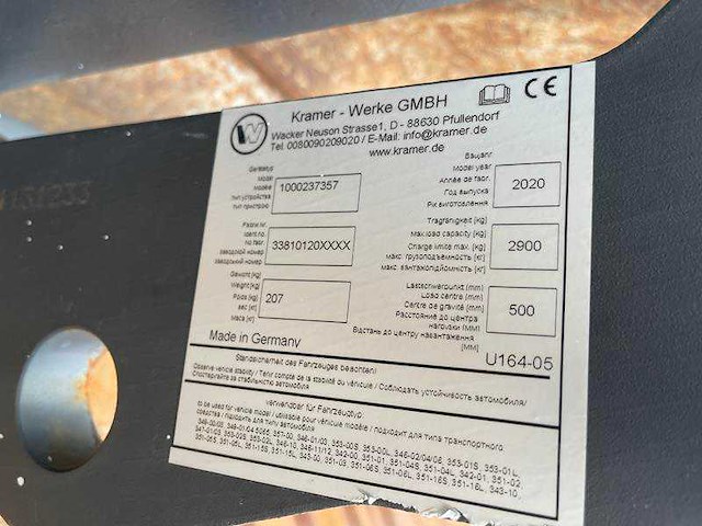 Kramer - 5055e - wiellader - 2020 - afbeelding 17 van  34