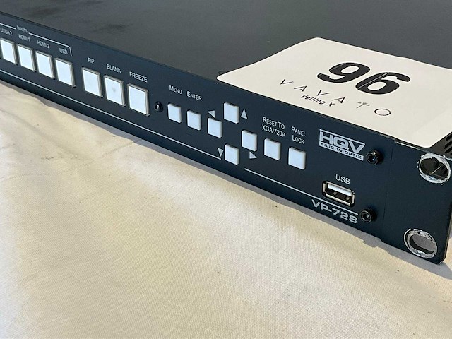 Kramer vp-728 videoswitch - afbeelding 2 van  5