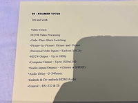 Kramer vp-728 videoswitch - afbeelding 5 van  5
