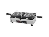 Krampouz - professioneel wafelijzer bubbel 180° - krampouz - wecaua - wafelijzer bubbel - broodrooster en broodrooster - afbeelding 1 van  1