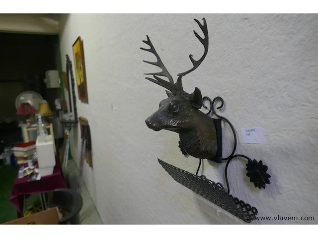 Krantenhouder in metaal - afbeelding 1 van  3