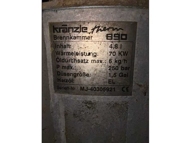 Kranzle - 890 - high pressure-cleaner - afbeelding 9 van  11