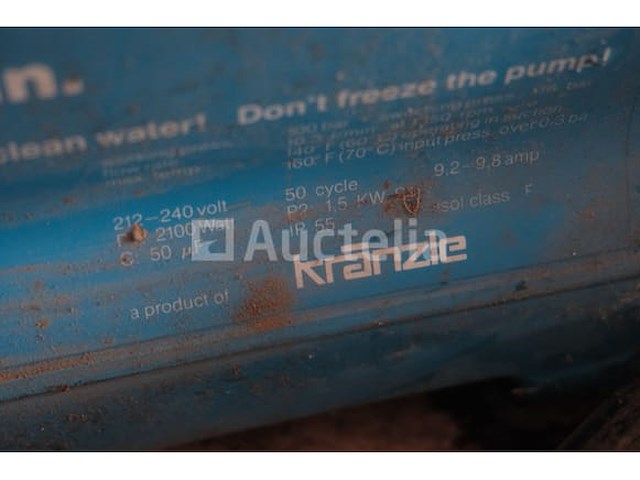 Kranzle profi-jet 100 hogedrukreiniger - afbeelding 4 van  6