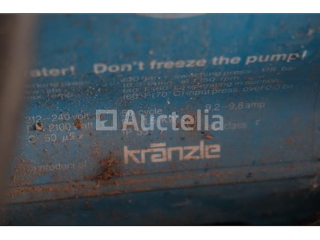 Kranzle profi-jet 100 hogedrukreiniger - afbeelding 6 van  6