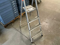 Krause 1x4 ladder - afbeelding 1 van  2