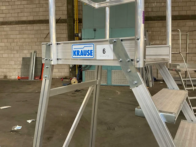 Krause aluminium platformtrap - afbeelding 2 van  7