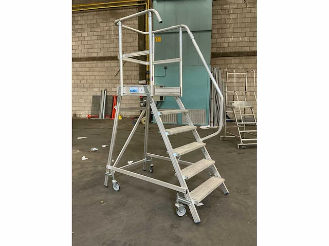 Krause aluminium platformtrap - afbeelding 3 van  7