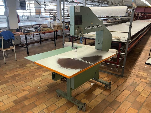 Krauss & reichert rbs300b lint snijmachine - afbeelding 1 van  8