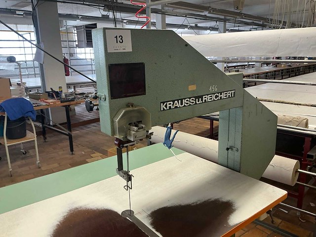 Krauss & reichert rbs300b lint snijmachine - afbeelding 3 van  5