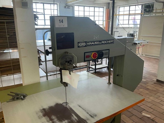 Krauss & reichert rbs300b lint snijmachine - afbeelding 3 van  8