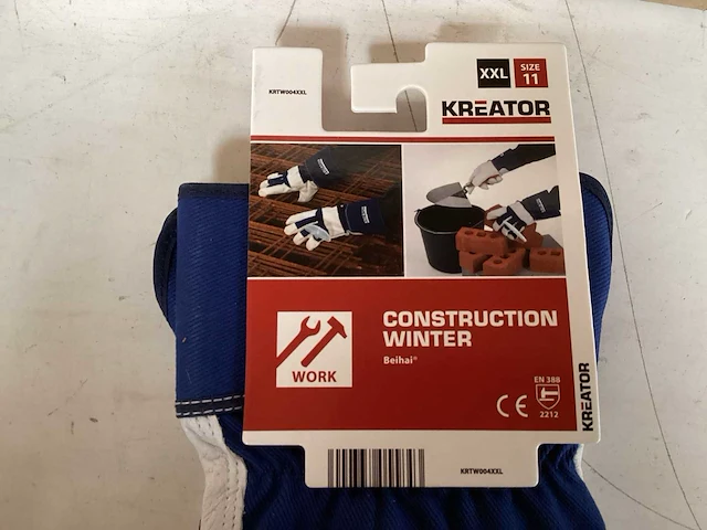 Kreator construction winter werkhandschoen maat xxl/11 (48x) - afbeelding 3 van  5