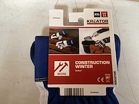 Kreator construction winter werkhandschoen maat xxl/11 (48x) - afbeelding 3 van  5