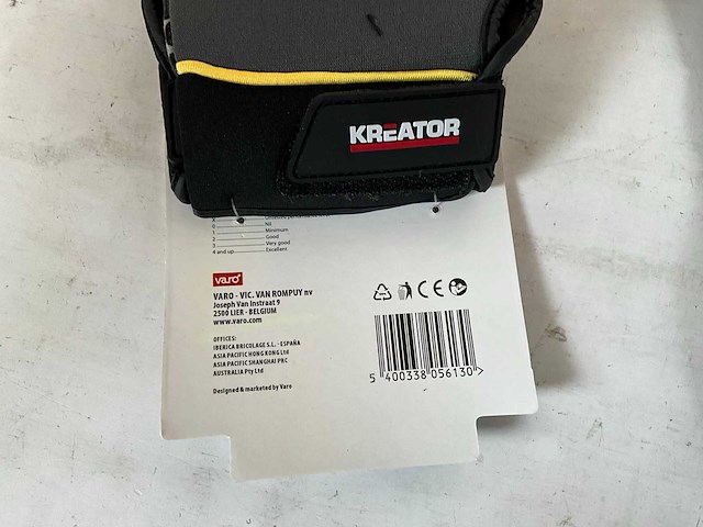 Kreator krtt004xl all round extra grip werkhandschoen maat xl/10 (120x) - afbeelding 5 van  5