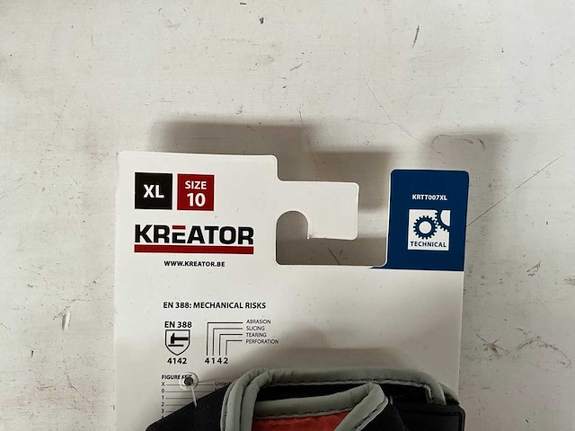 Kreator krtt007 heavy duty werkhandschoen xl (12x) - afbeelding 5 van  6