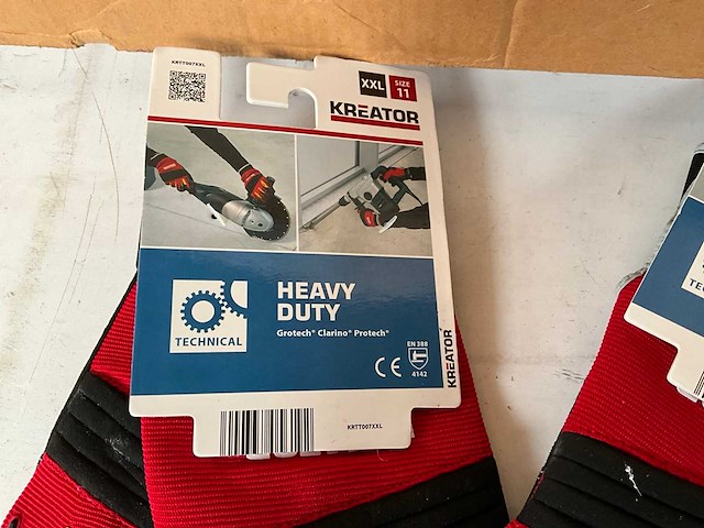 Kreator krtt007xxl heavy duty werkhandschoen maat xxl/11 (120x) - afbeelding 3 van  6