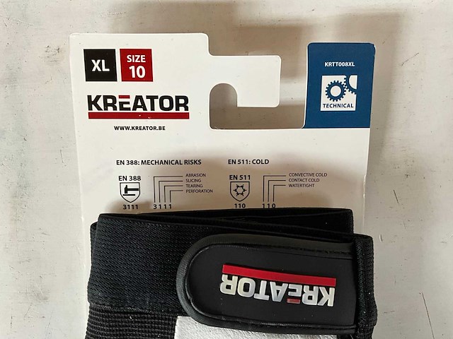 Kreator krtt008 all-round winter werkhandschoen xl (60x) - afbeelding 2 van  2