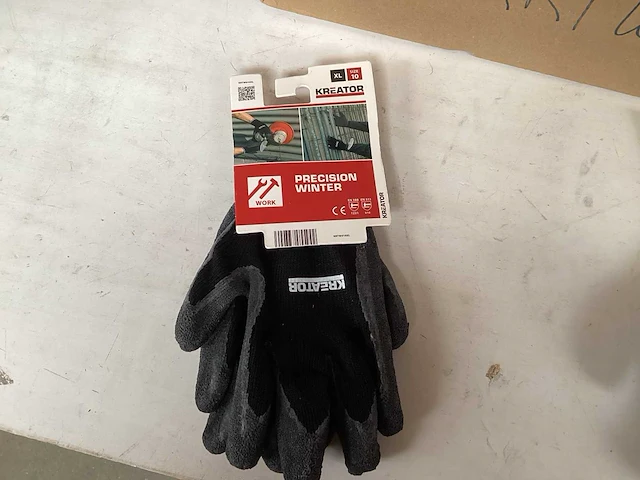 Kreator krtw010xl werkhandschoen xl, size 10 (59x) - afbeelding 3 van  5