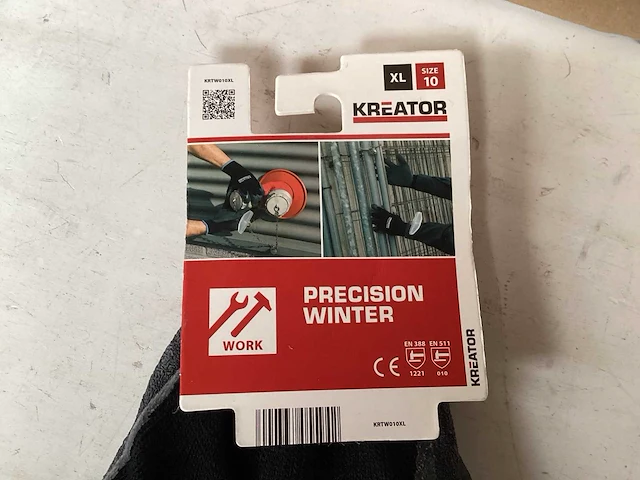 Kreator krtw010xl werkhandschoen xl, size 10 (59x) - afbeelding 4 van  5