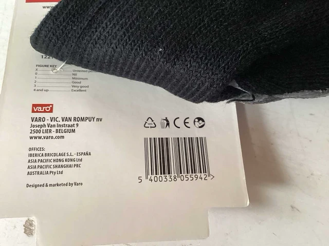 Kreator krtw010xl werkhandschoen xl, size 10 (59x) - afbeelding 5 van  5