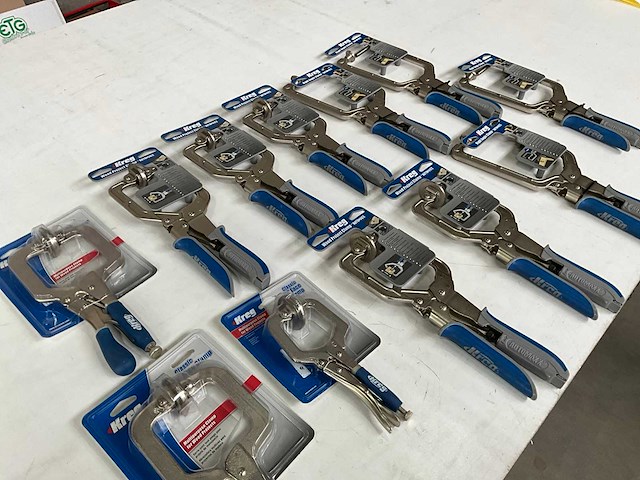 Kreg diverse hout klemmen (12x) - afbeelding 10 van  10