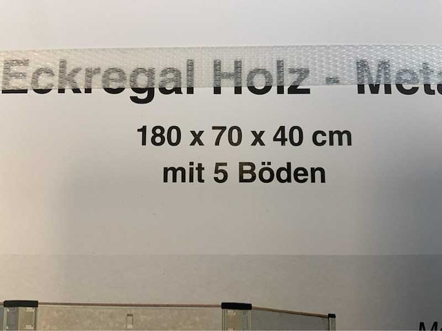 Kreher - kreher hoekstelling 180x70x40cm (4x) - afbeelding 3 van  3