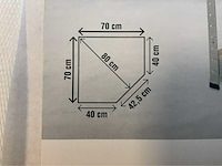 Kreher - kreher hoekstelling 180x70x40cm (4x) - afbeelding 3 van  3
