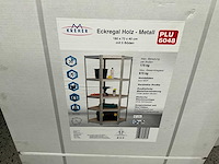 Kreher plu6048 verzinkt metalen hoekrek - afbeelding 2 van  4