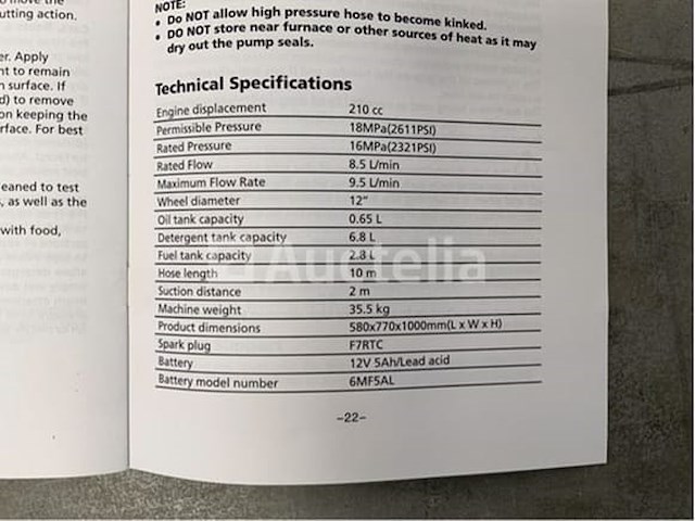 Kremer - 2025 - kr-170b - hogedrukreiniger - afbeelding 13 van  13