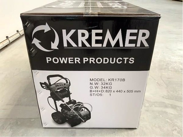 Kremer - 2025 - kr-170b - hogedrukreiniger - afbeelding 4 van  13
