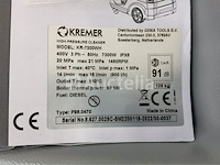 Kremer - 2025 - kr-7300hw - heetwater hogedrukreiniger - afbeelding 3 van  9