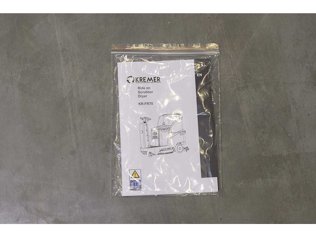 Kremer - 2025 - kr-fr70 - industriële zit schrobzuigmachine - afbeelding 6 van  28